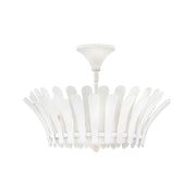 Hinkley Lighting Reina 3Lt 20" Semi-Flush Mount, Textured Plaster - 47693TXP