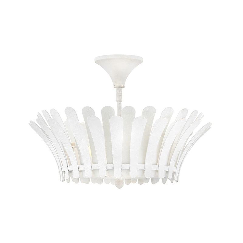 Hinkley Lighting Reina 3Lt 20" Semi-Flush Mount, Textured Plaster - 47693TXP