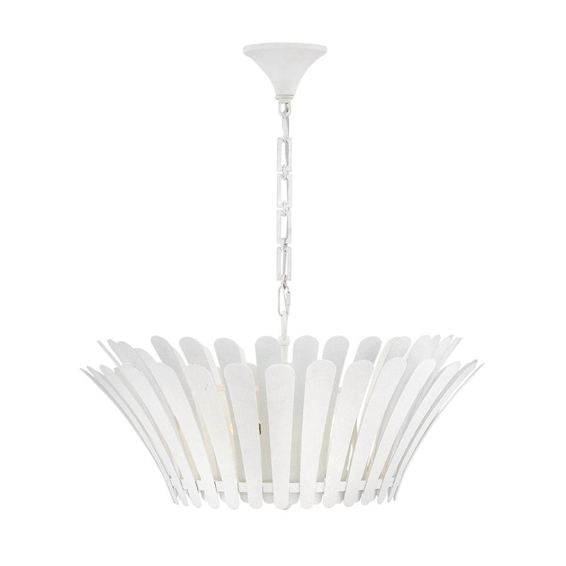 Hinkley Lighting Reina 3Lt 26" Tapered Chandelier, Textured Plaster - 47694TXP