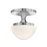 Hinkley Lighting Knox 1 Light Extra Small Semi-Flush Mount, Chrome - 47811CM