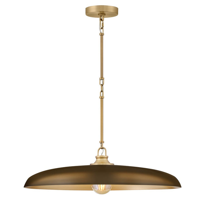 Hinkley Lighting Sadie 1Lt Chandelier, Brass/Heritage Bronze - 48165LCB-HZ