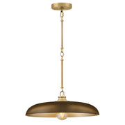 Hinkley Lighting Sadie 1Lt 6" Pendant, Brass/Heritage Bronze - 48167LCB-HZ