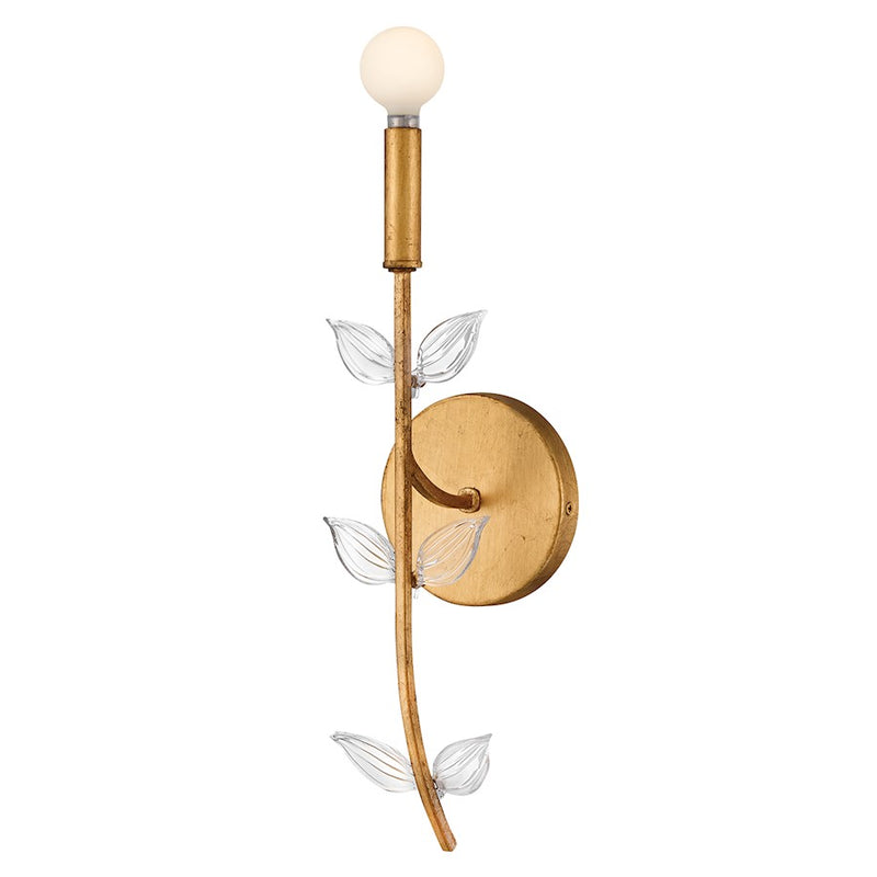 Hinkley Lighting Aliso 1 Light Medium Sconce, Distressed Brass