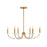Hinkley Lighting Aliso 6 Light Medium Chandelier, Distressed Brass - 48286DA