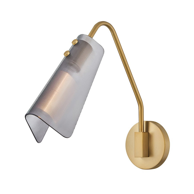 Hinkley Lighting Altman 1 Light Medium Sconce, Lacquered Brass