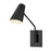 Hinkley Lighting Bray 1Lt 18" Swing Arm SingleLt Sconce, Black - 48310BK