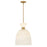 Hinkley Lighting Tallulah 1Lt Pendant, Lacquered Brass/Etched Opal - 48347LCB