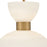 Hinkley Lighting Tallulah 1Lt Pendant, Lacquered Brass/Etched Opal