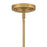 Hinkley Lighting Tallulah 1Lt Pendant, Lacquered Brass/Etched Opal