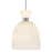 Hinkley Lighting Tallulah 1 Light Pendant, Polished Nickel/Etched Opal