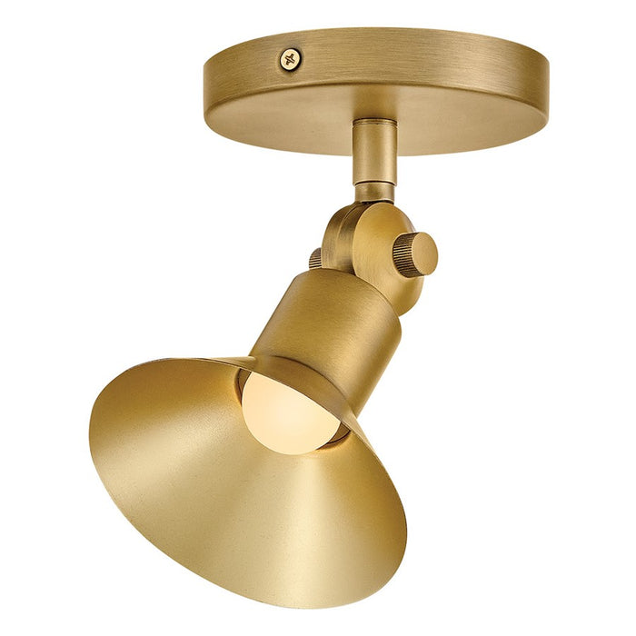 Hinkley Lighting Dom LED Wall Mount, Heritage Brass