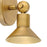 Hinkley Lighting Dom LED Wall Mount, Heritage Brass