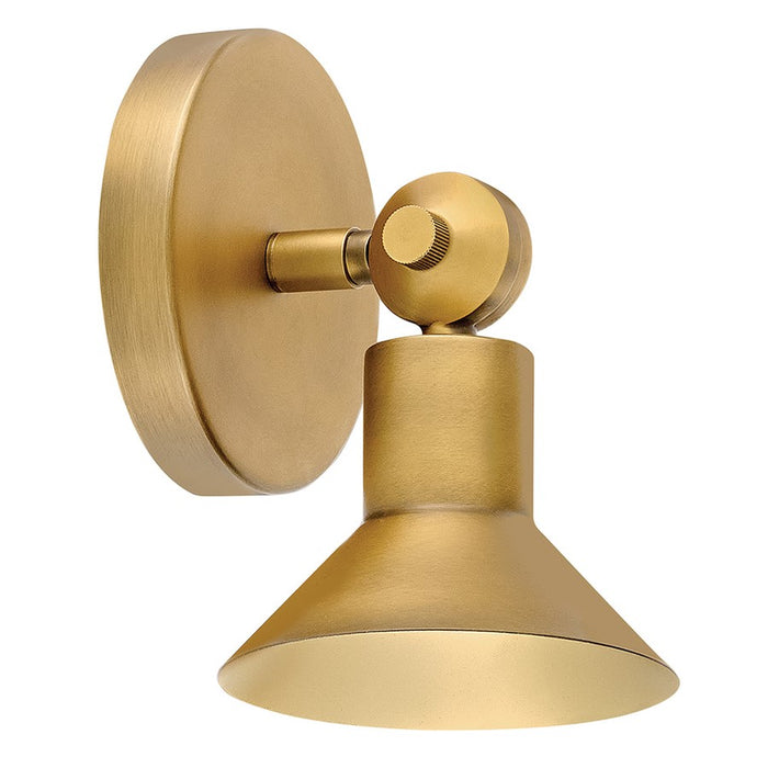 Hinkley Lighting Dom LED Wall Mount, Heritage Brass