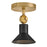 Hinkley Lighting Dom Wall Mount, Heritage Brass