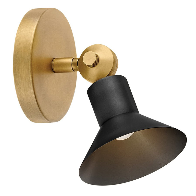 Hinkley Lighting Dom Wall Mount, Heritage Brass
