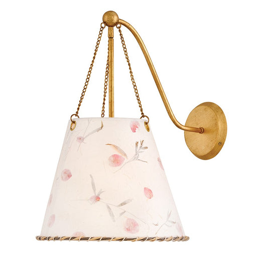 Hinkley Lighting Primrose 1 Light Wall Mount, Distressed Brass - 48500DA