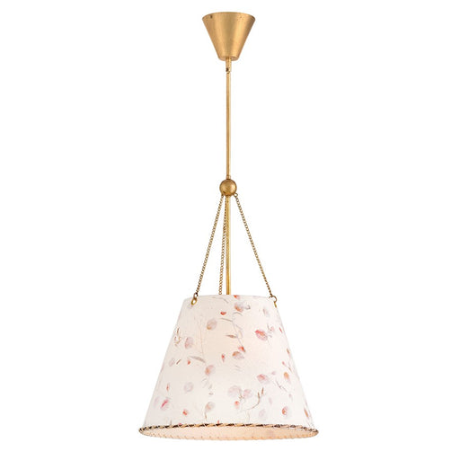 Hinkley Lighting Primrose 3 Light Pendant, Distressed Brass - 48505DA