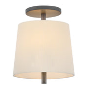 Hinkley Lighting Clive 3 Light Semi-Flush Mount, Slate Bronze - 48533SXB