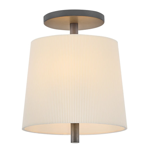 Hinkley Lighting Clive 3 Light Semi-Flush Mount, Slate Bronze - 48533SXB