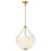 Hinkley Lighting Adella 5 Light Pendant, Lacquered Brass/Etched Opal - 48573LCB