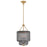 Hinkley Lighting Adella 4 Light Pendant, Lacquered Brass/Smoke - 48577LCB-SM