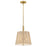 Hinkley Lighting Sasha 3 Light Pendant, Lacquered Brass/Etched - 48587LCB