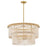 Hinkley Lighting Indra 5 Light Chandelier, Lacquered Brass - 48604LCB