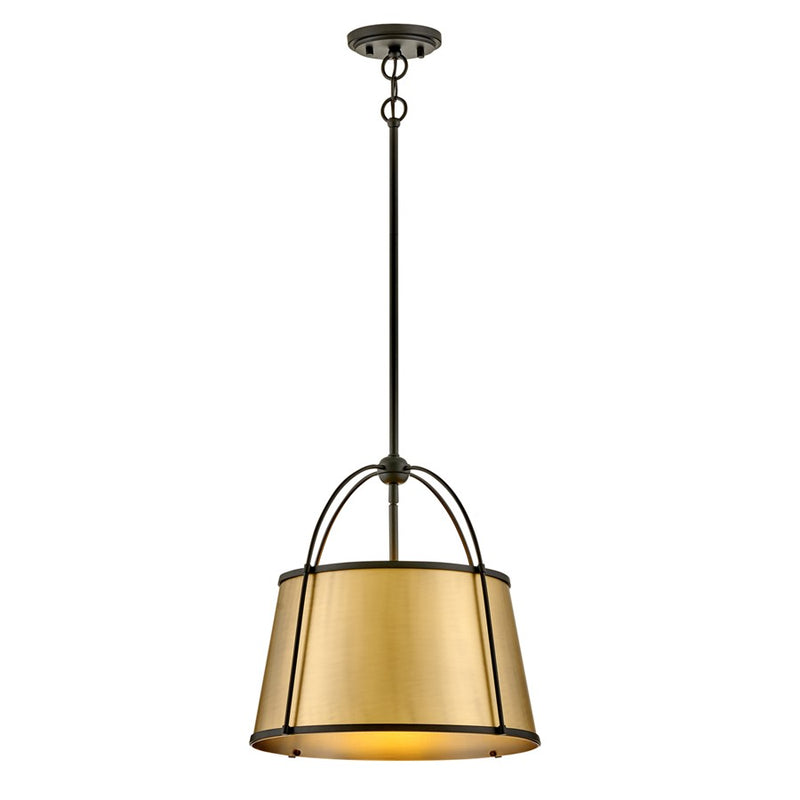 Hinkley Lighting Clarke 1 Light Pendant, Black