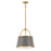 Hinkley Lighting Clarke 1 Light Medium Pendant, Lacquered Dark Brass