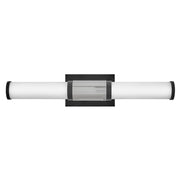 Hinkley Lighting Zevi LED 23" Vanity, Black/Chrome/Etched Opal - 50062BK-CM