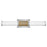 Hinkley Lighting Zevi 23" Vanity Light | Polished Nickel | Etched Opal Glass Shade | Transitional Vanity Light Above the Bathroom Mirror | 50062PN