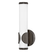 Hinkley Lighting Femi LED Sconce, Black Oxide/Etched Opal - 50080BX