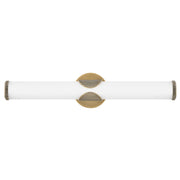 Hinkley Lighting Femi LED Vanity, Lacquered Brass/Etched Opal - 50082LCB