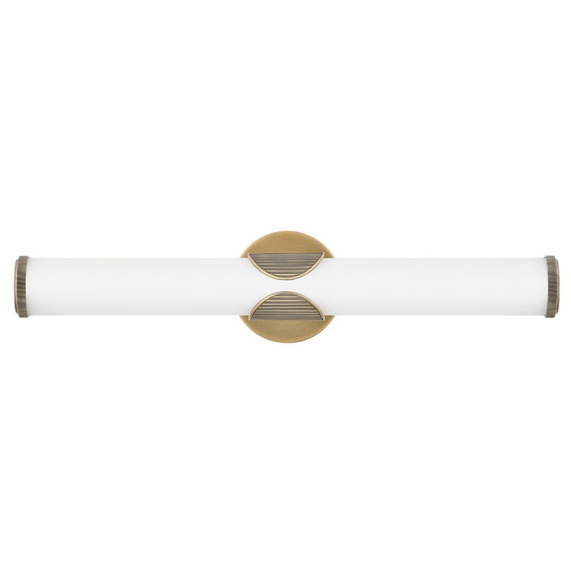 Hinkley Lighting Femi LED Vanity, Lacquered Brass/Etched Opal - 50082LCB