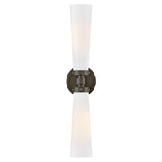 Hinkley Lighting Jude 2 Light Medium Vanity, Black Oxide - 50092BX-CO
