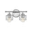 Hinkley Lighting Maeve Interior Bath Vanity Bath Vanity Light | Chrome | Transitional Vanity Light Above the Bathroom Mirror | Damp Rated | 5082CM