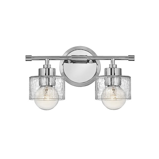 Hinkley Lighting Maeve Interior Bath Vanity Bath Vanity Light | Chrome | Transitional Vanity Light Above the Bathroom Mirror | Damp Rated | 5082CM