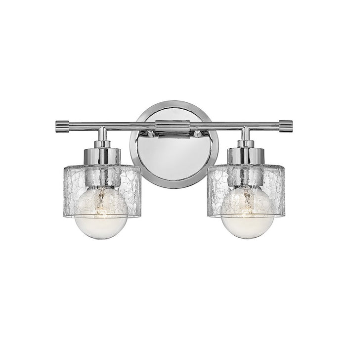 Hinkley Lighting Maeve Interior Bath Vanity Bath Vanity Light | Chrome | Transitional Vanity Light Above the Bathroom Mirror | Damp Rated | 5082CM