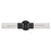 Hinkley Lighting Soren 2 Light Sconce, Black/Clear Fluted