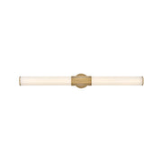Hinkley Lighting Facet Extra Large LED Vanity, Heritage Brass - 51154HB