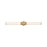 Hinkley Lighting Facet Extra Large LED Vanity, Heritage Brass - 51154HB