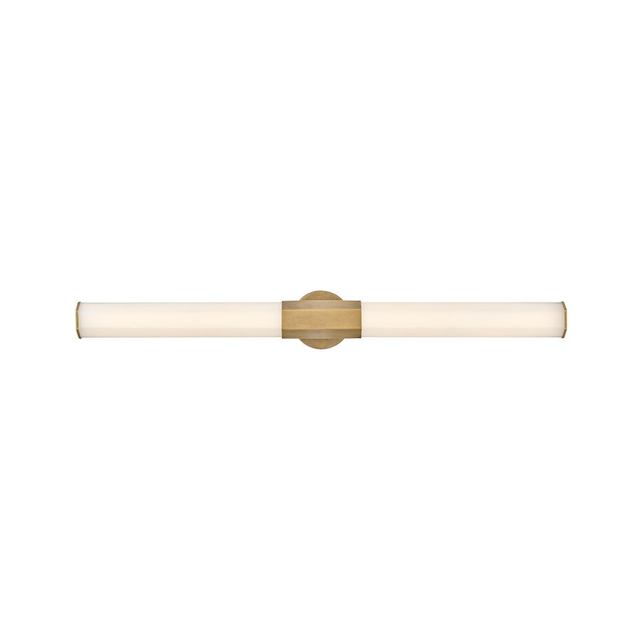 Hinkley Lighting Facet Extra Large LED Vanity, Heritage Brass - 51154HB