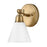 Hinkley Lighting Arti 1 Light Bath Wall Sconce, Cased Opal