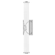 Hinkley Lighting Kitts LED Vanity, Chrome/Etched White - 51192CM