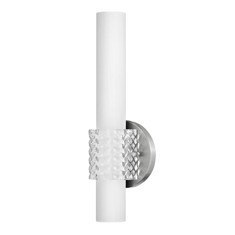 Hinkley Lighting Vivi Bath Vanity Light | Black | Transitional Vanity Light Above the Bathroom Mirror | Damp Rated Hardwired Installation | 51250BK