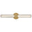 Hinkley Lighting Georgette LED Vanity, Brass/Clear Fluted Crystal - 51312LCB