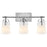 Hinkley Lighting Foster 3 Light Vanity, Chrome/Etched Opal - 5133CM-OP