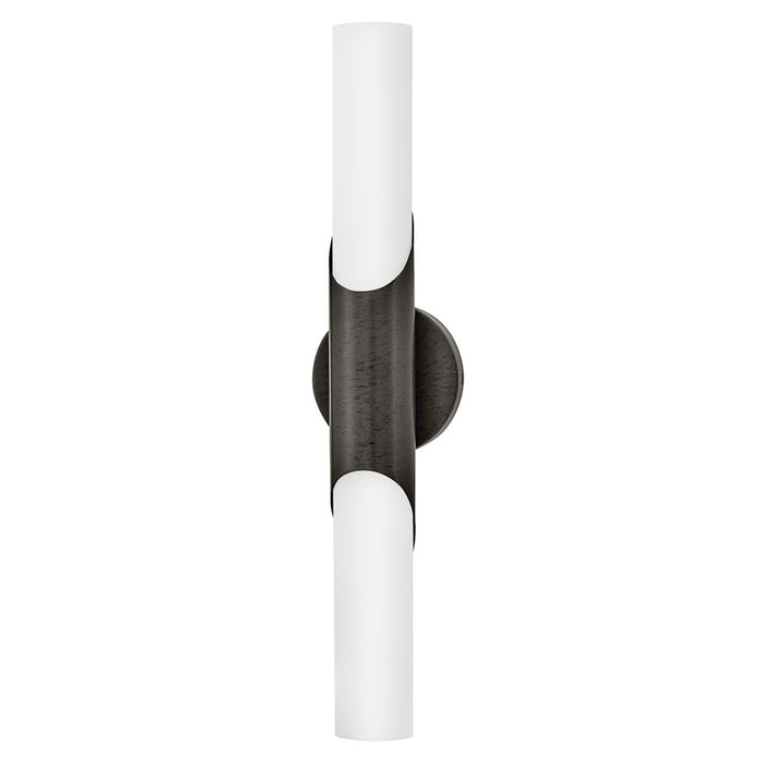 Hinkley Lighting Grace LED 23" Vanity, Black Oxide/Etched Opal - 51382TBX