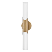 Hinkley Lighting Grace LED 23" Vanity, Textured Brass/Etched Opal - 51382THB