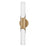 Hinkley Lighting Grace LED 23" Vanity, Textured Brass/Etched Opal - 51382THB
